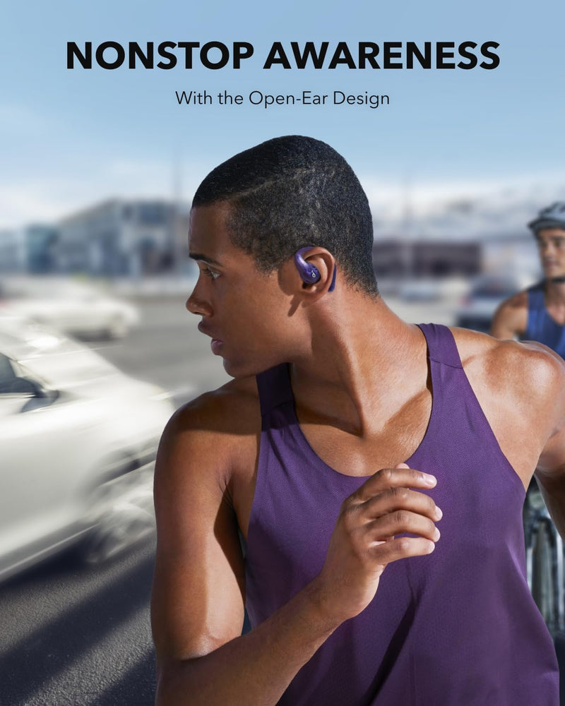 SoundCore AerFit Pro OpenEar Wireless Earbuds - Purple