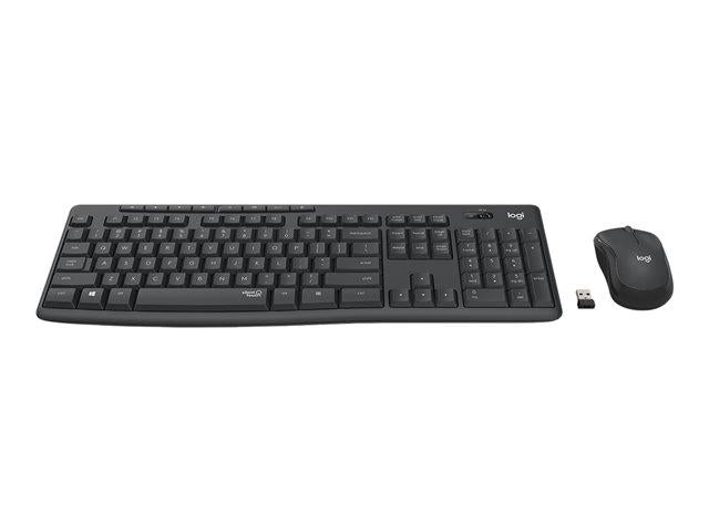 Logitech MK295 Silent Wireless Keyboard and Mouse Set