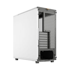 Fractal Design North Chalk White (TG Clear) Case w/ Clear Glass Window, ATX, 2 Fans, USB-C, Oak Front