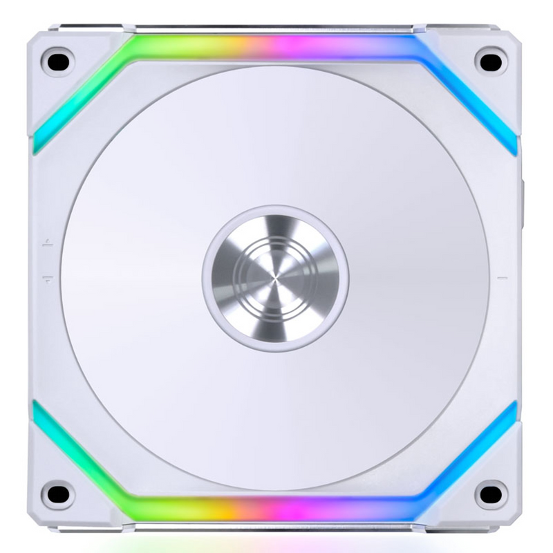 Lian-Li UNI SL120 V2 Addressable RGB White 120mm Fan Triple Pack with Controller