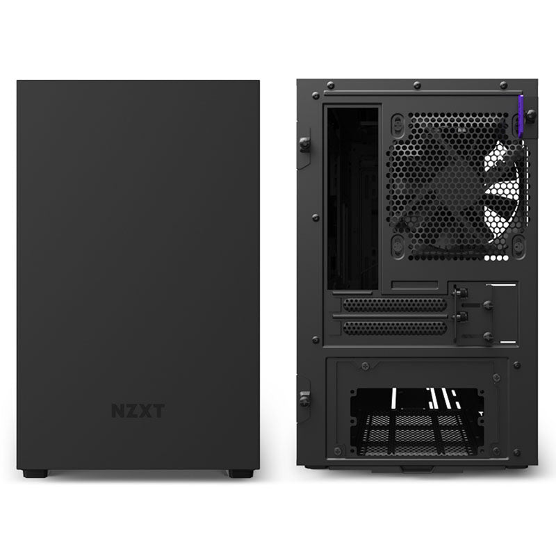 NZXT H210i Mini-ITX RGB Gaming Case - Black Tempered Glass