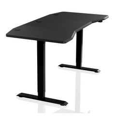 Nitro Concepts D16E Electric Adjustable Sit/Stand Gaming Desk - Carbon Black