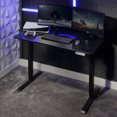 X Rocker Ascend Height Adjustable Desk - Black