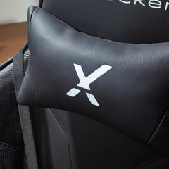 X Rocker | Agility Sport Esport Gaming Chair with Comfort Adjustability - CARBON BLACK