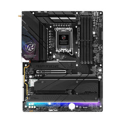 ASRock Z790 RIPTIDE WIFI Motherboard, Intel Socket LGA1700, Supports 14th, 13th & 12th Gen, 1x PCIe 5.0 x16, 1x PCIe 4.0 x16, PCIe 3.0 x1, ATX, USB 3.2 Gen2x2, Killer 2.5G LAN, Hyper M.2 PCIe Gen4 x 8 & SATA3, 802.11be WiFi 7 + Bluetooth