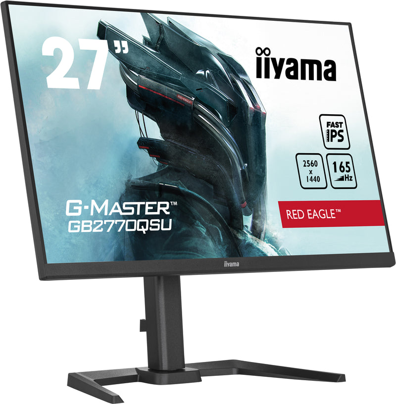 iiyama G-MASTER Red Eagle 27" WQHD Gaming Monitor (GB2770QSU-B5)