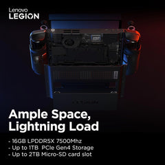 Legion Go, AMD Ryzen Z1 Extreme, 16GB, 512G SSD, 8.8