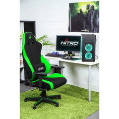 Nitro Concepts S300 Fabric Gaming Chair - Atomic Green