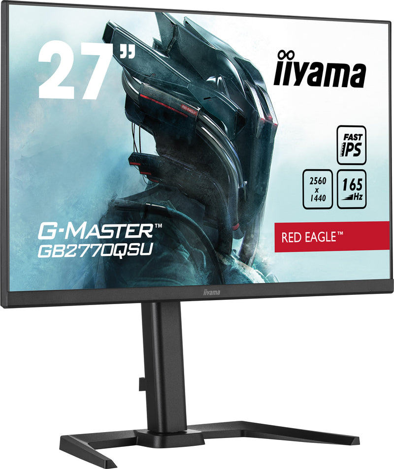 iiyama G-MASTER Red Eagle 27" WQHD Gaming Monitor (GB2770QSU-B5)