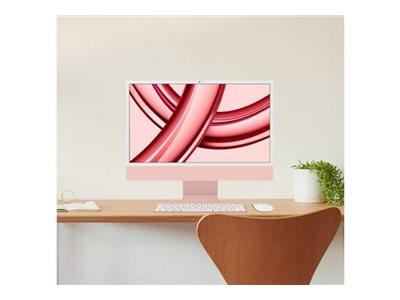 Apple iMac 4.5K 24" M3, 256GB SSD - Pink (MQRD3B/A)