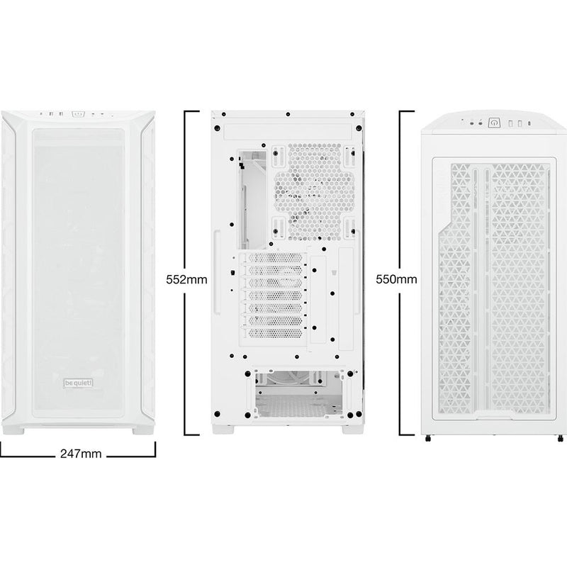 be quiet! Shadow Base 800 FX ARGB Mid Tower Case - White