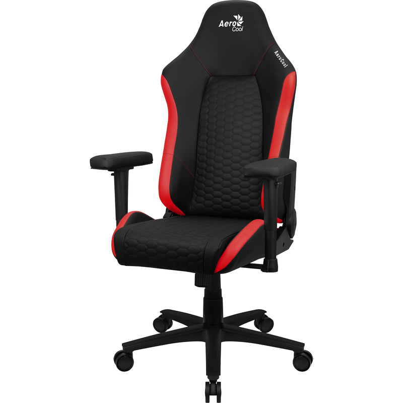 AeroCool Crown Nobility Series Gaming Chair - Black/Red