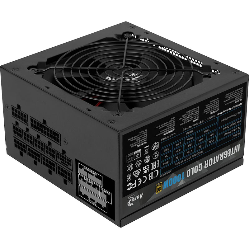 Aerocool Integrator Gold 1000W 80 Plus Gold Modular Power Supply