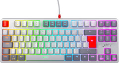 Xtrfy K4 RGB TKL Compact Mechanical Gaming Keyboard, Tenkeyless , Full N-key Rollover, 1000Hz, Adjustable RGB, Retro