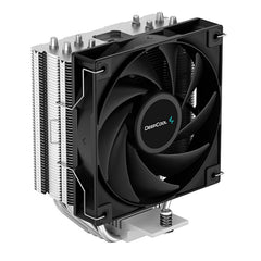 DeepCool AG400 Fan CPU Cooler, Universal Socket, High Efficiency 120mm PWM Cooling Black Fan