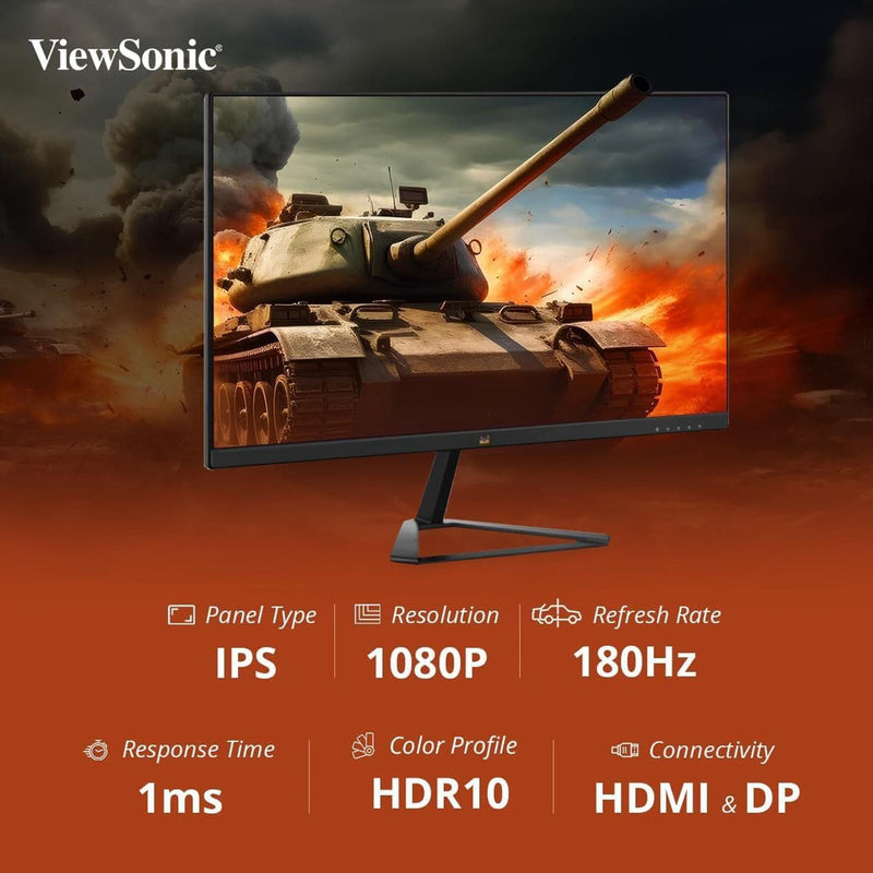 Viewsonic OMNI 27" FHD 180Hz Gaming Monitor (VX2779-HD-PRO)