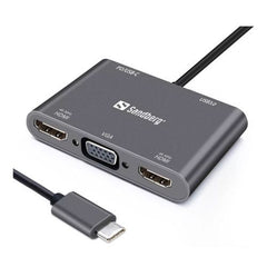 Sandberg USB-C 5-in-1 Docking Station