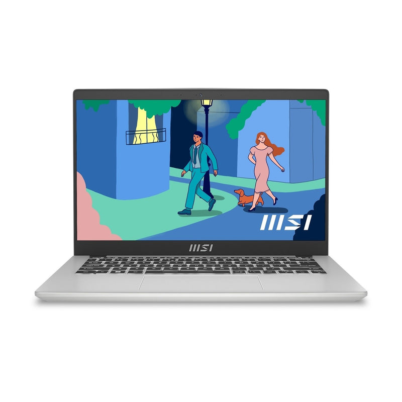 MSI Modern 14" FHD Notebook, Intel Core i3, 8GB RAM, 512GB SSD - Urban Silver (9S7-14J111-636)