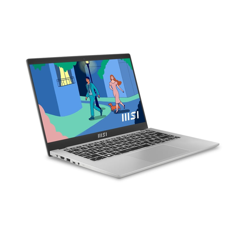 MSI Modern 14" FHD Notebook, Intel Core i3, 8GB RAM, 512GB SSD - Urban Silver (9S7-14J111-636)