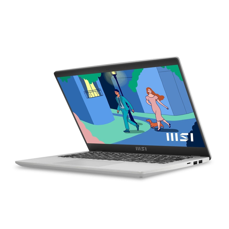 MSI Modern 14" FHD Notebook, Intel Core i3, 8GB RAM, 512GB SSD - Urban Silver (9S7-14J111-636)