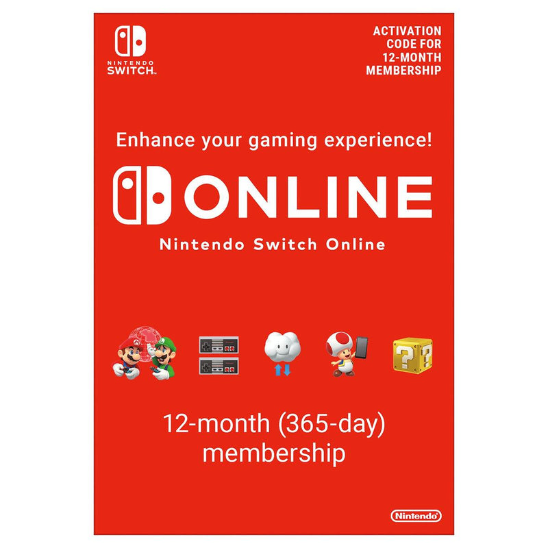 Switch OLED Model (White) + Super Mario Bros. Wonder + Nintendo Switch Online - 1 Year Membership