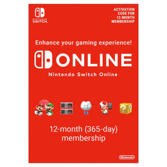 Switch OLED Model (White) + Super Mario Bros. Wonder + Nintendo Switch Online - 1 Year Membership