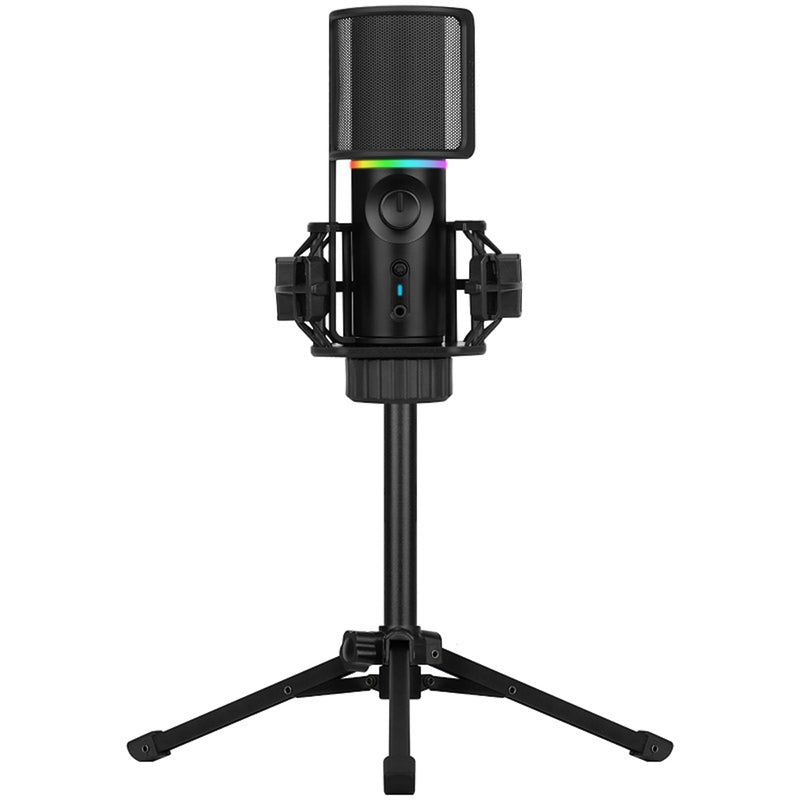 Streamplify MIC RGB Microphone with Mounting Tripod and Pop Filter