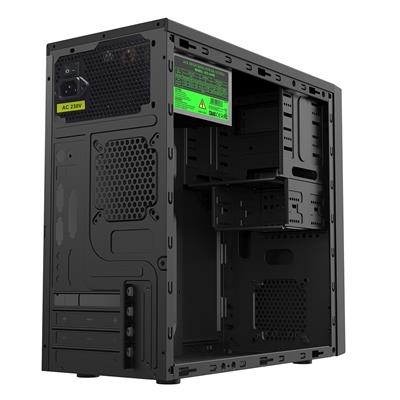 CiT Classic Micro Tower 2 x USB 3.0 / 2 x USB 2.0 Black Case with 500W PSU