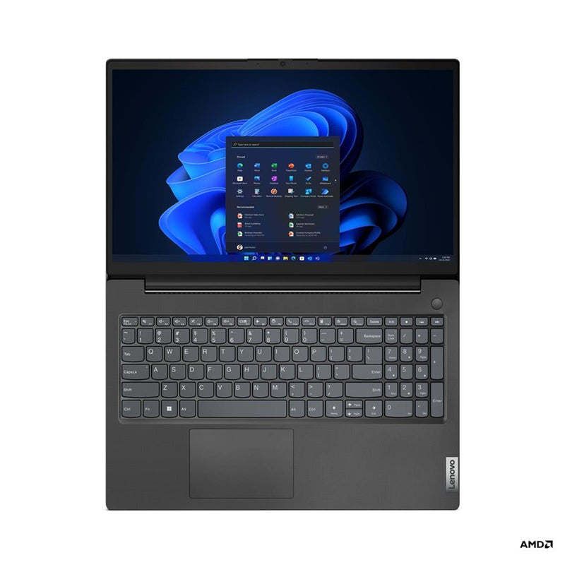 Lenovo V15 G4 AMN Laptop, 15.6" 8GB LPDDR5 RAM, 256GB SSD, Windows 11 Pro - Black