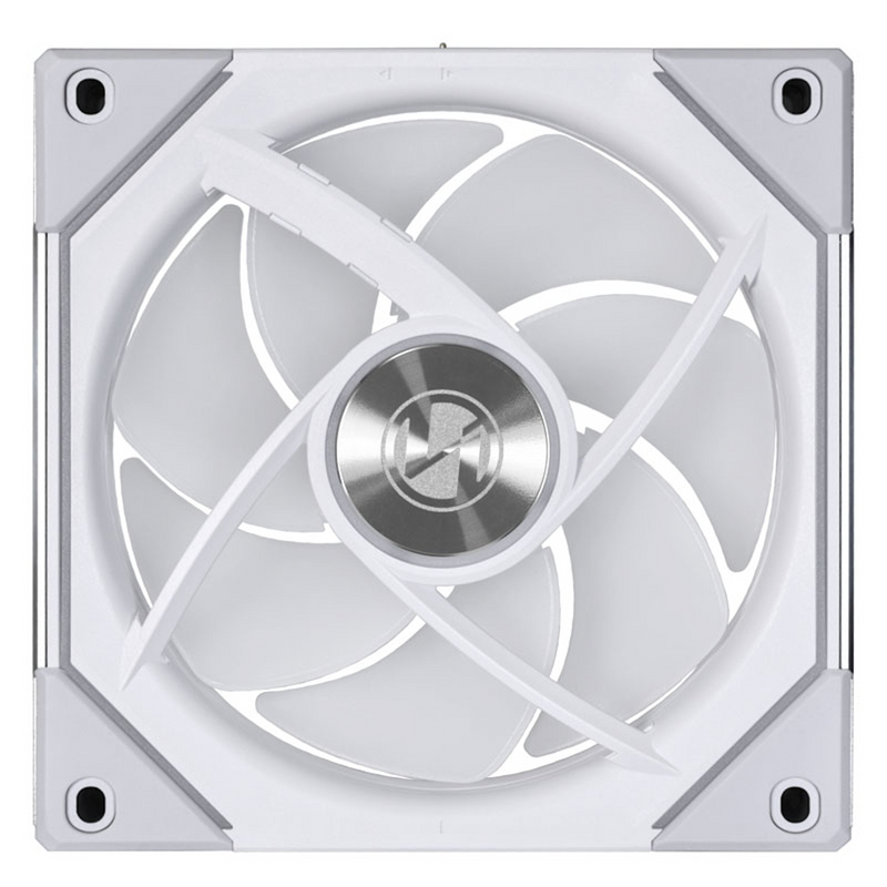 Lian-Li UNI SL120 INF Addressable RGB White 120mm Fan Triple Pack with Controller