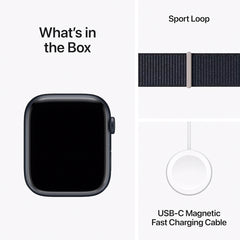 Apple Watch Series 9 GPS, 41 mm, 64GB - Midnight (MR8Y3QA/A)