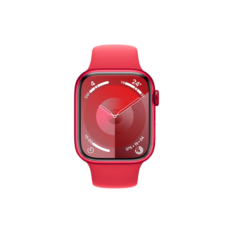 Apple Watch Series 9 GPS + Cellular, 45 mm, Band Size: S/M - (PRODUCT) RED (MRYE3QA/A)