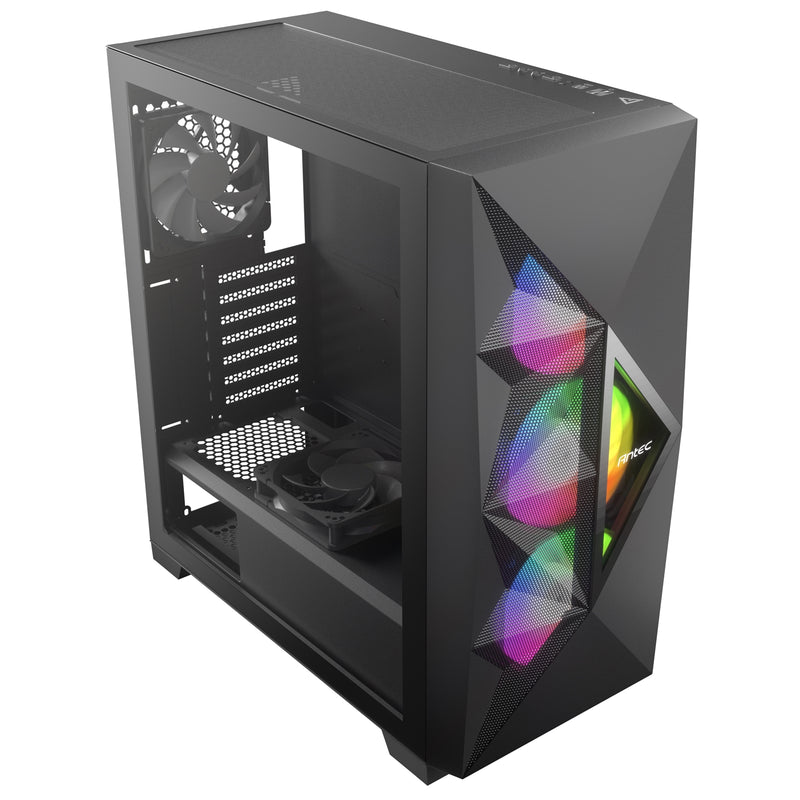 Antec DF800 Mid Tower Flux Gaming Case - Black