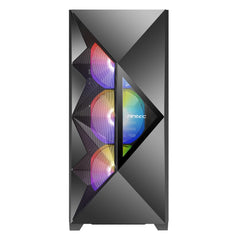 Antec DF800 Mid Tower Flux Gaming Case - Black