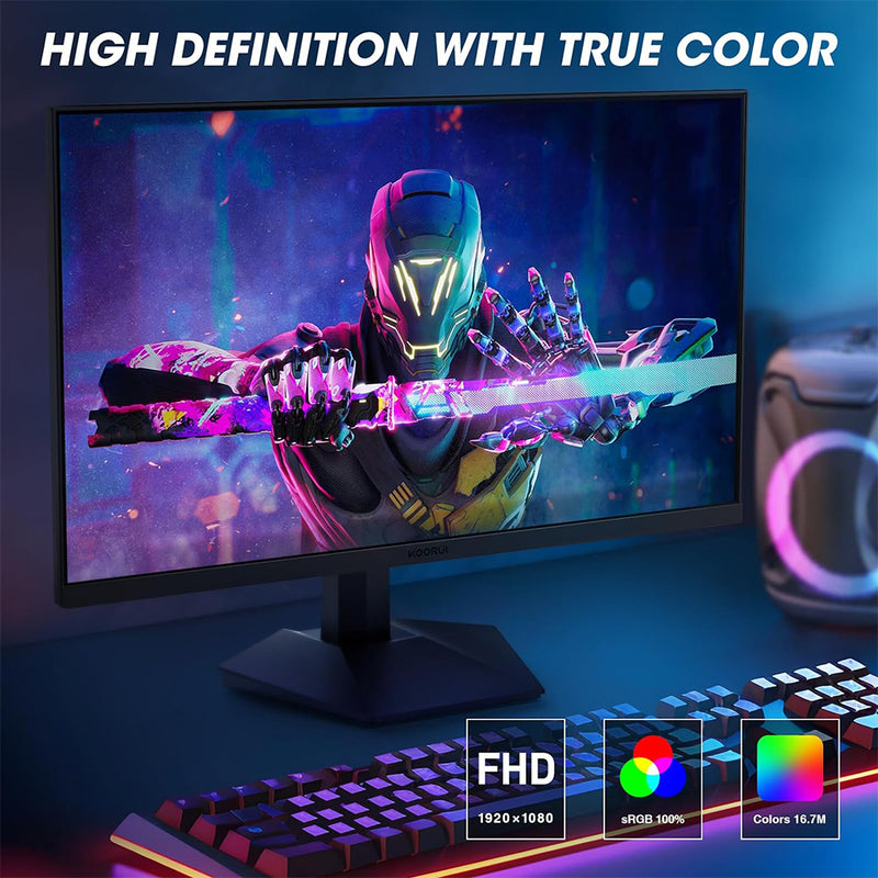 Koorui 27" FHD, 240hz Gaming Monitor (GN02)