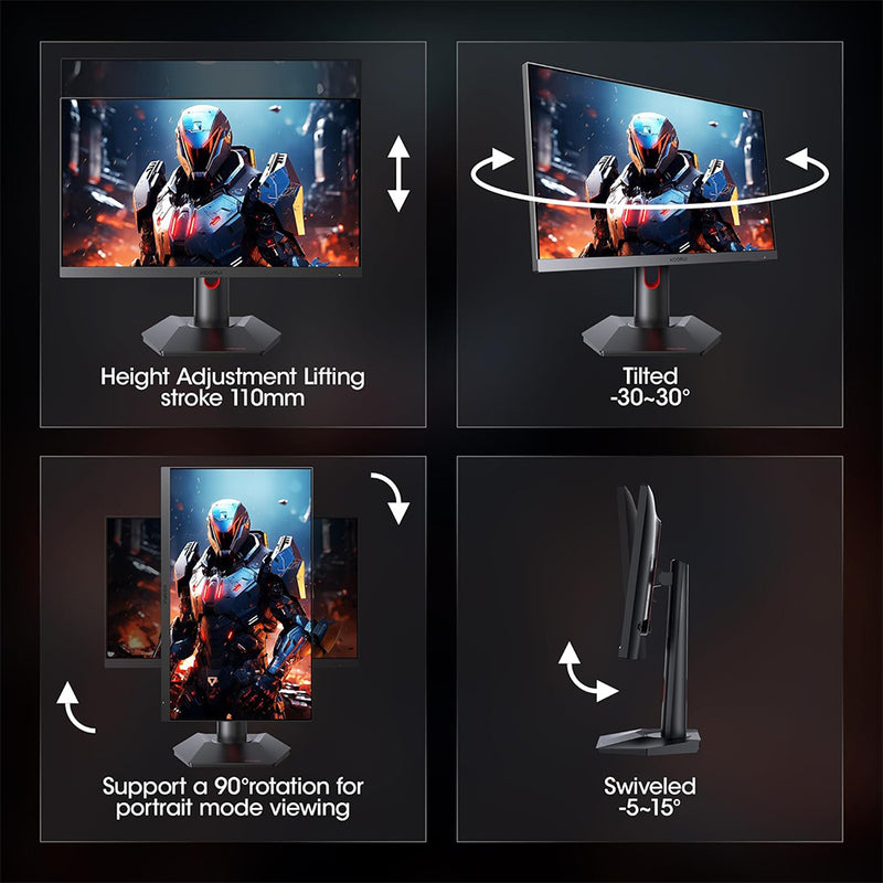 Koorui 24" 2K 165Hz Nano IP Gaming Monitor (GP01)