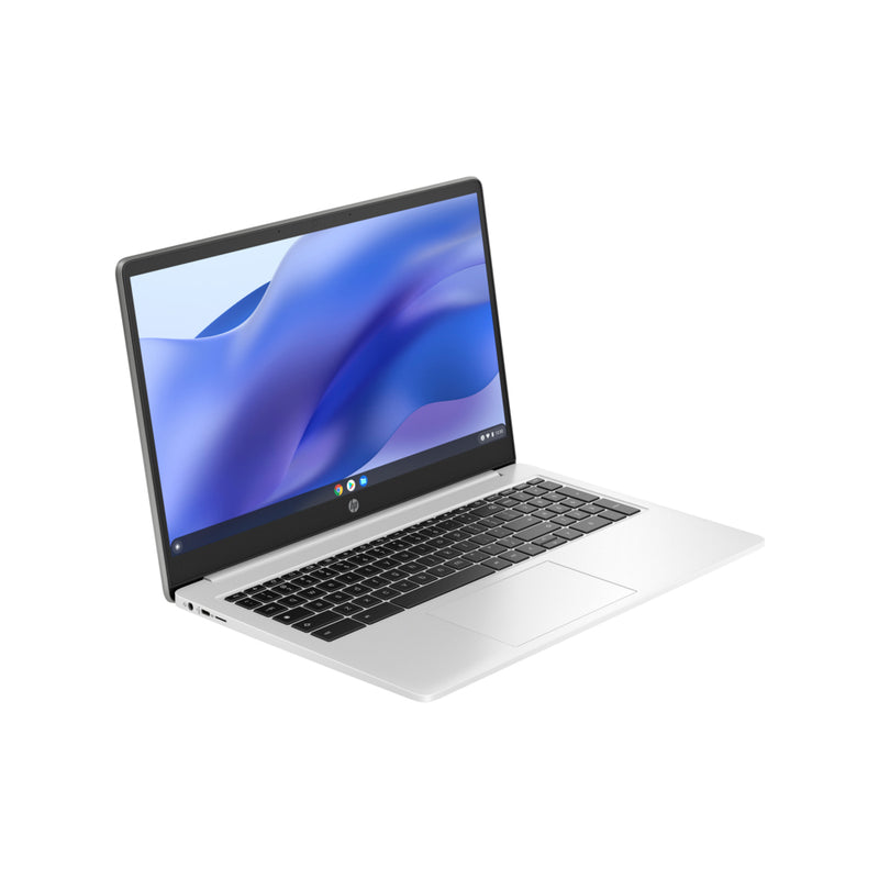 HP 15.6" Chromebook 15a-na0007na, 4GB 128GB, ChromeOS, Silver (9T9Q8EA#ABU) (Grade A1 Like-New)