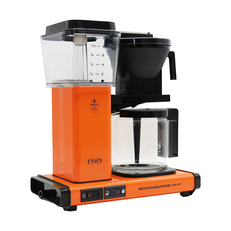 Moccamaster KBG Select Coffee Machine - Orange