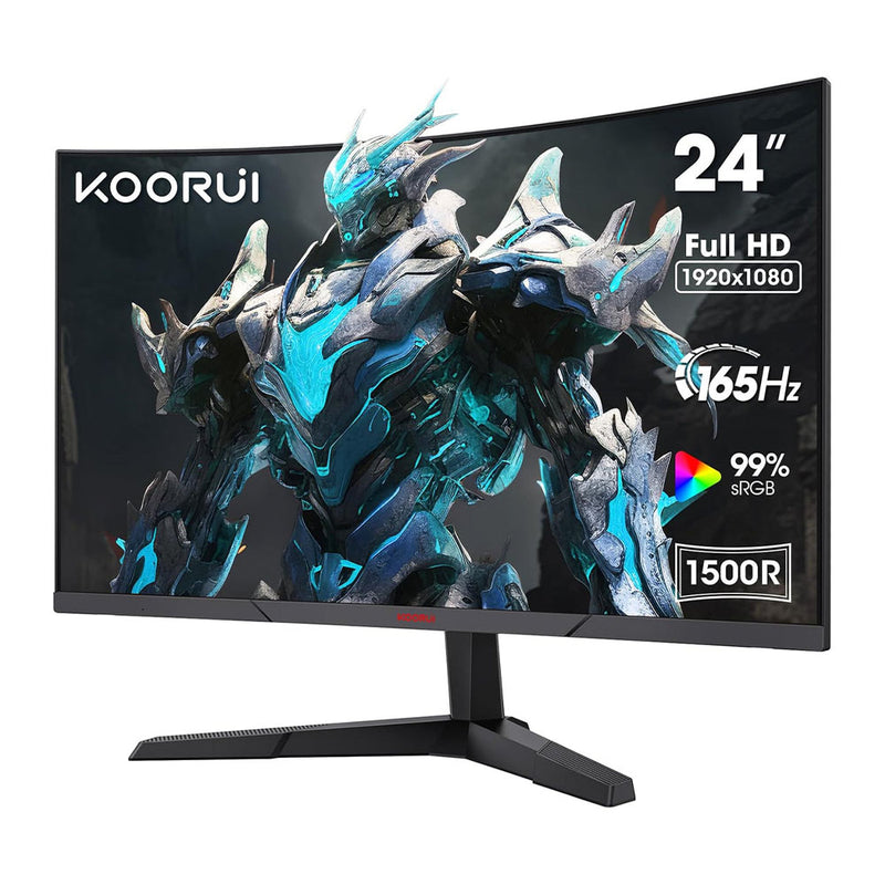 Koorui 24E6CA 24" Curved VA 165Hz Gaming Monitor