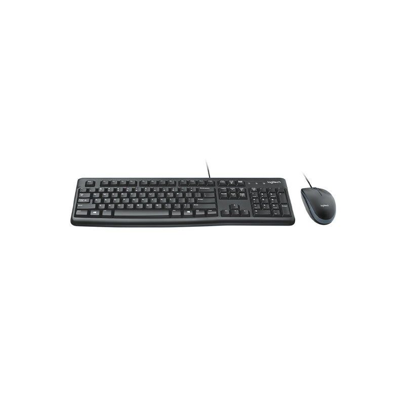 Logitech MK120 Wired Keyboard and Mouse Desktop Kit