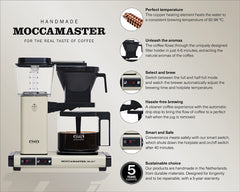 Moccamaster KBG Select Coffee Machine - Forest Green