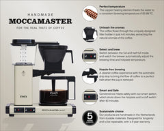 Moccamaster KBG Select Coffee Machine - Pastel Yellow