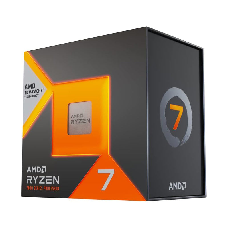 AMD Ryzen 7 7800X3D 4.2GHz AM5 Processor, 16 Threads, 5.0GHz