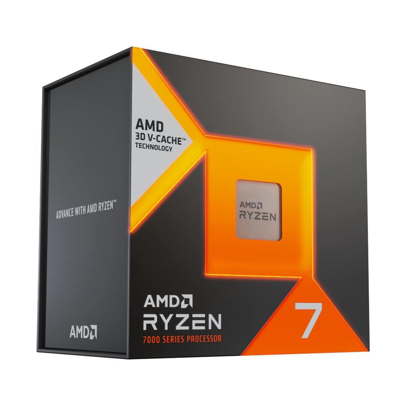 AMD Ryzen 7 7800X3D 4.2GHz AM5 Processor, 16 Threads, 5.0GHz