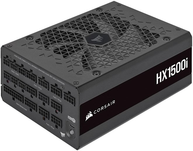 Corsair 1500W Professional HXi Series HX1500i PSU, Fluid Dynamic Fan, Fully Modular, 80+ Platinum