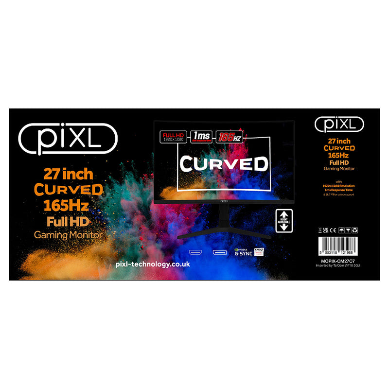 piXL 27" 165Hz Curved Gaming Monitor (CM27C7)