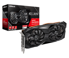 Asrock RX6700 XT CHALLENGER D 12GB OC, 12GB DDR6, PCIe4, HDMI, 3 DP, 2615MHz Clock, Ultra-fit Heatpipes, Overclocked