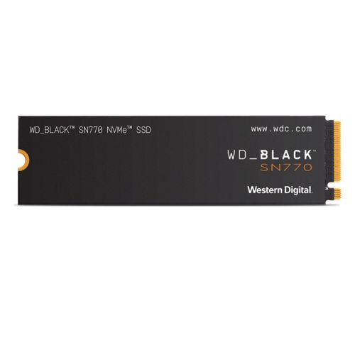 WD Black SN770 1TB NVMe SSD, M.2 Interface, PCIe Gen4, 2280, Read 5150MB/s, Write 4900MB/s