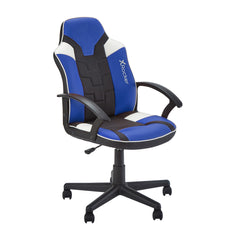 X Rocker | Saturn Mid-Back Wheeled Esport Gaming Chair for Juniors and Teens - Blue