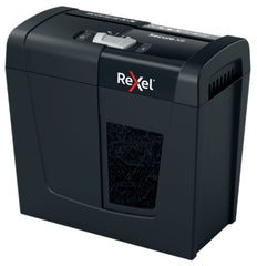 Rexel Secure X6 Cross Cut Shredder 10 Litre 6 Sheet Black 2020122